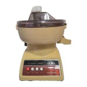 VTG Golden Harvest 119415 Solid State Juicer Automatic Tested Works Made in USA
